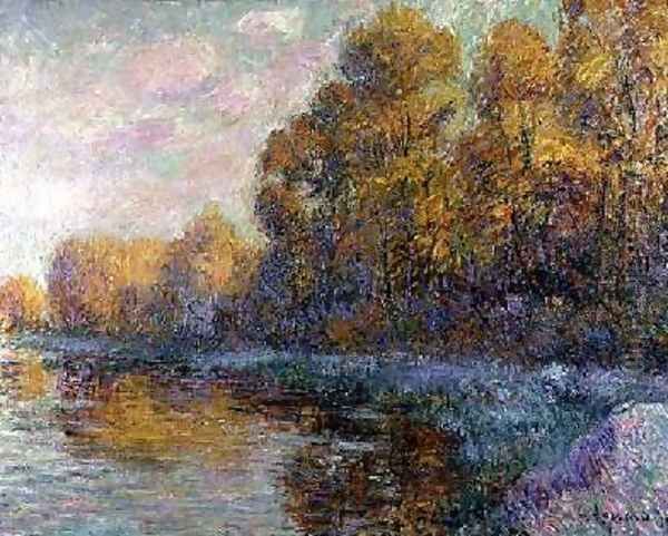 A River in Autumn 1909 - view 1