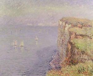 Cliffs in Normandy 1901 by Gustave Loiseau