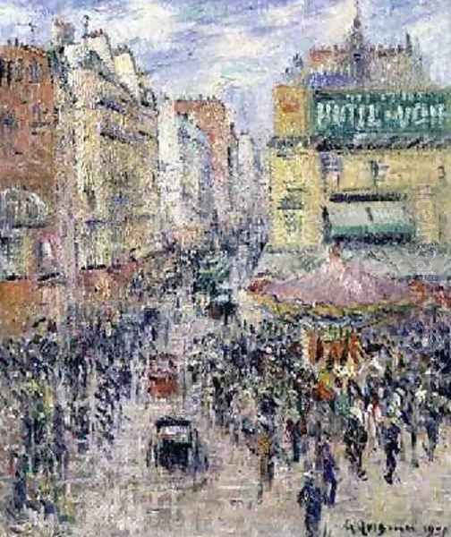 La Rue de Clignancourt 1925 - view 1