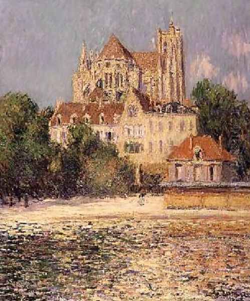 Auxerre Cathedral 1908 - view 1