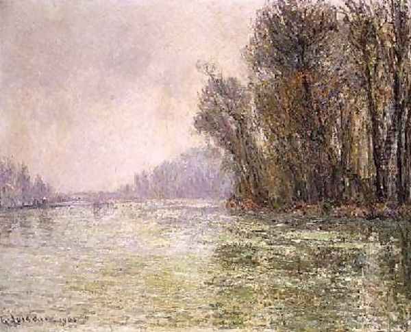 The Oise in Winter 1906 - view 1