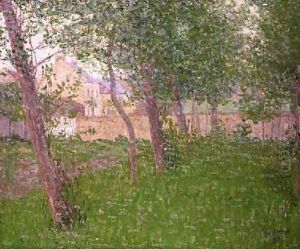 The Park 1911 by Gustave Loiseau