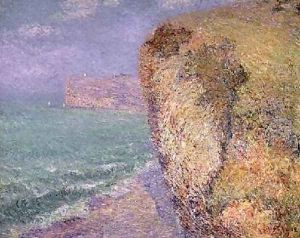 Cliffs at Grainval 1902 by Gustave Loiseau