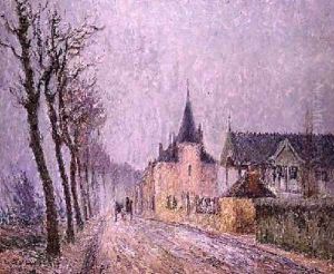Pothuis Quay Pontoise 1905 by Gustave Loiseau