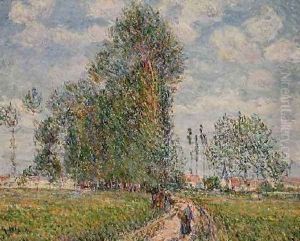 Road on Prairie St Cyr-du-Vaudreuil 1900