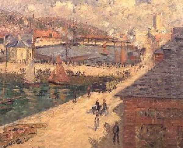 The Port of Fecamp 1924 - view 1