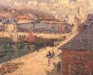 The Port of Fecamp 1924