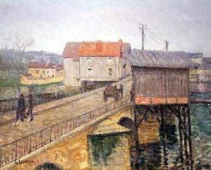 The Bridge at Moret by Gustave Loiseau