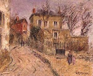 The Village Road by Gustave Loiseau