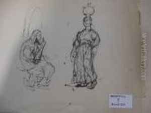 Le Christ Et Femme A La Cruche