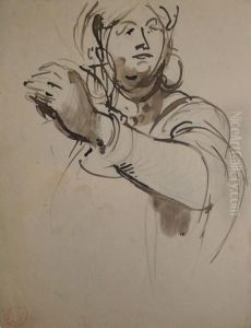 Femme Au Bras