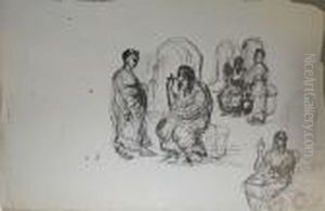 Christ Et Femme A La Fontaine