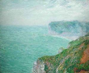 The Cliffs at Fecamp 1920 2 The Cliffs at Fecamp 1920 2