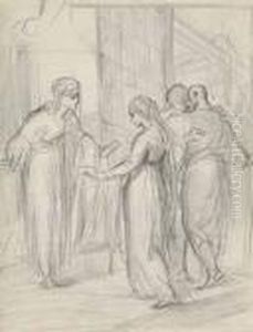 Scene Antique by Alfred Dehodencq