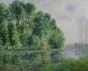 Landscape by the sea by Gustave Loiseau