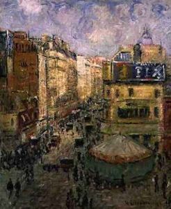 Rue de Clignancourt 1924