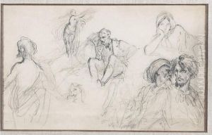 Etudes D'hommes Et De Femmes by Alfred Dehodencq