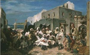 La Danse Des Negres A Tanger.