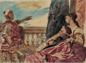 Othello Recounting His Battles