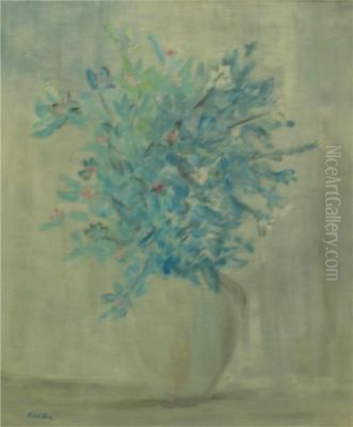 Fiori Su Fondo Grigio - view 1