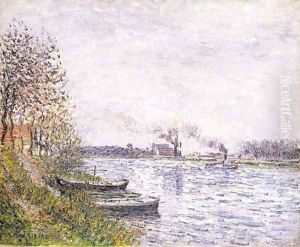 Bord de l'Oise by Gustave Loiseau