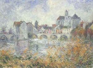 Moret-sur-Loing by Gustave Loiseau