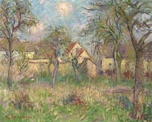 Le jardin by Gustave Loiseau