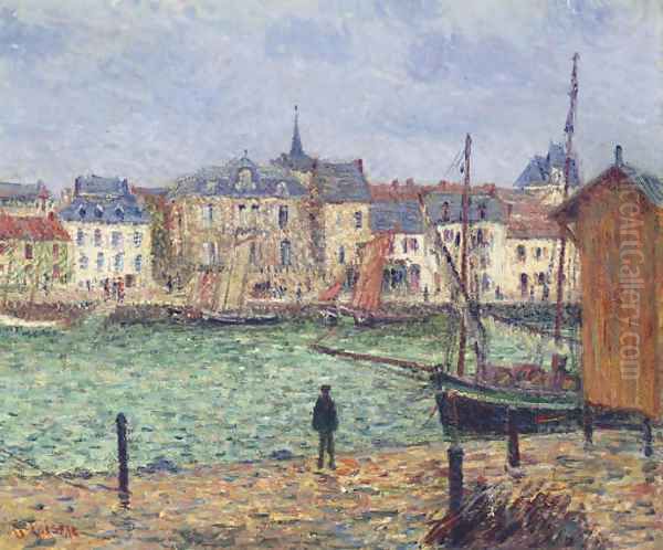 Le port de Pornic, maree haute - view 1