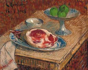 Nature morte au gigot