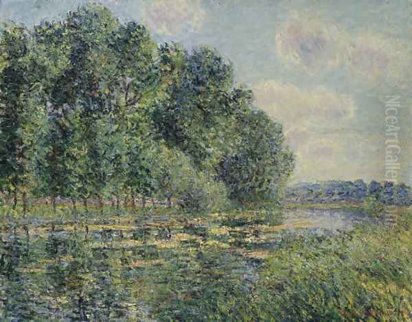Les bords de l'Eure en ete - view 1