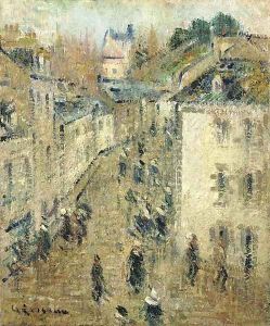 Rue a Pont-Aven by Gustave Loiseau