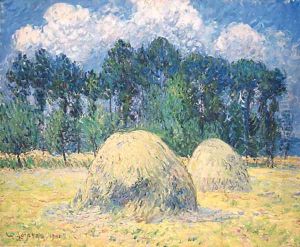 Les meules by Gustave Loiseau