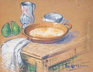 Nature morte aux oeufs by Gustave Loiseau