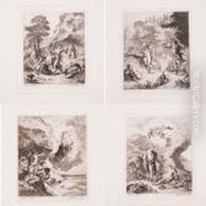 Classical Scenes by Eugene Delacroix