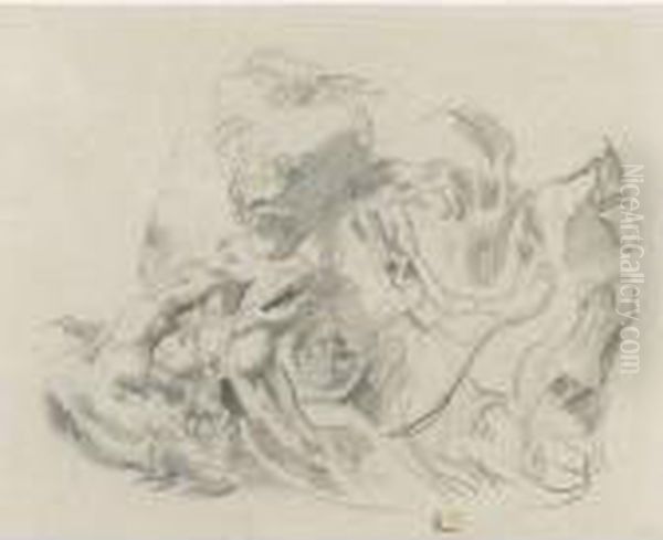 A Lion Hunt - view 1
