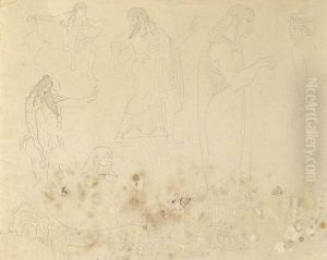 Etude De Figures Etrusques Et Grecques
