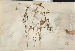 Studio Di Cavallo by Eugene Delacroix