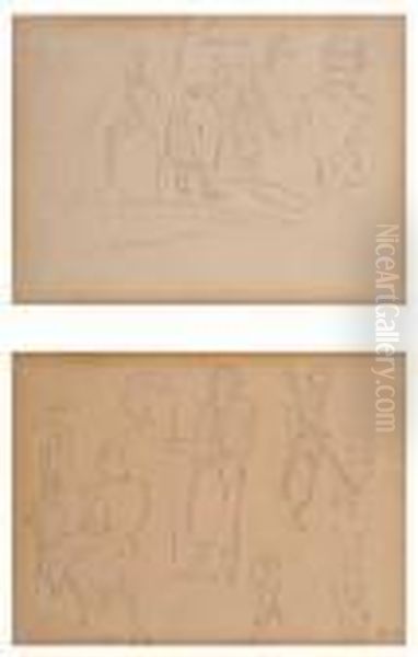 Studies Of Soldiers - view 1