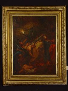 Christi Festnahme In Getsemaneh by Eugene Delacroix