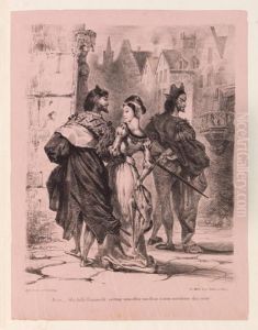 Faust. Tragedie De M. De Goethe by Eugene Delacroix