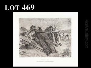 Arabes D'oran by Eugene Delacroix