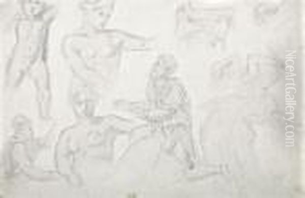 Feuille D'etudes Diverses - view 1