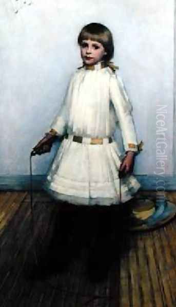 Girl with a Skipping Rope - view 1