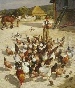 A Sussex Farm by Henry Herbert La Thangue