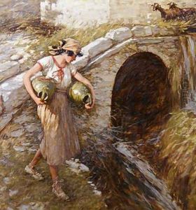 Girl with Jars