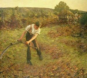 Mowing Bracken Mowing Bracken