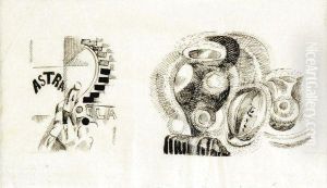 Football - Nature Morte Portugal by Robert Delaunay