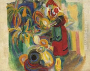 Etude Pour La Grande Portugaise by Robert Delaunay