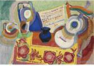Nature Morte Portugaise by Robert Delaunay