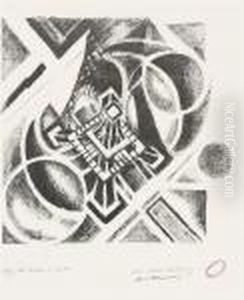Vue Aerienne De La Tour Eiffel by Robert Delaunay